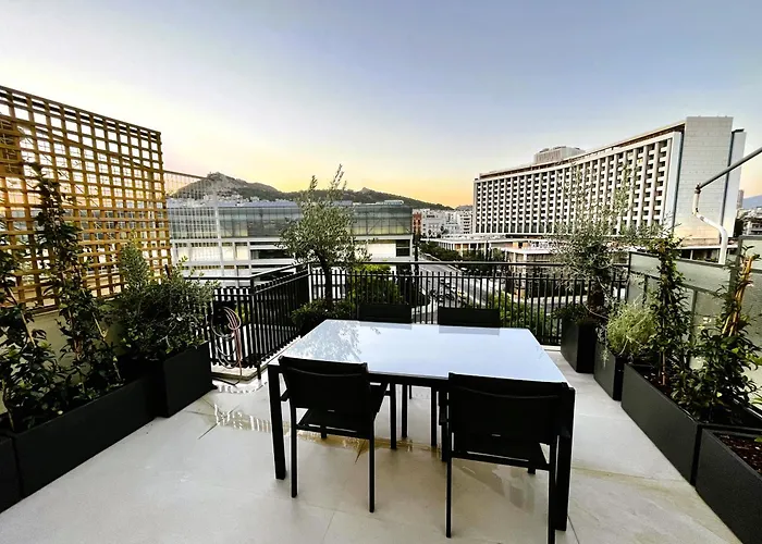 Athena Blue Lux s 2Br 2Ba With City Skyline View, Near Kolonaki